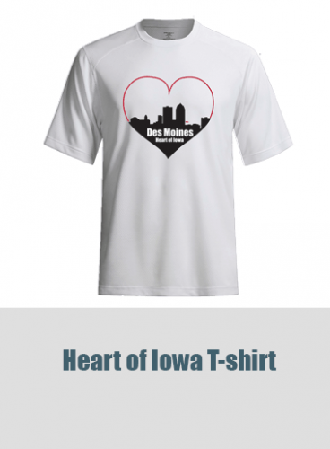 Heart of Iowa T-shirt