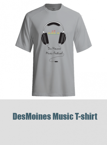 DesMoines Music T-shirt
