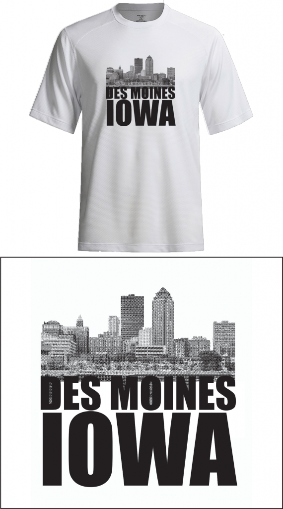 Des Moines T-shirt